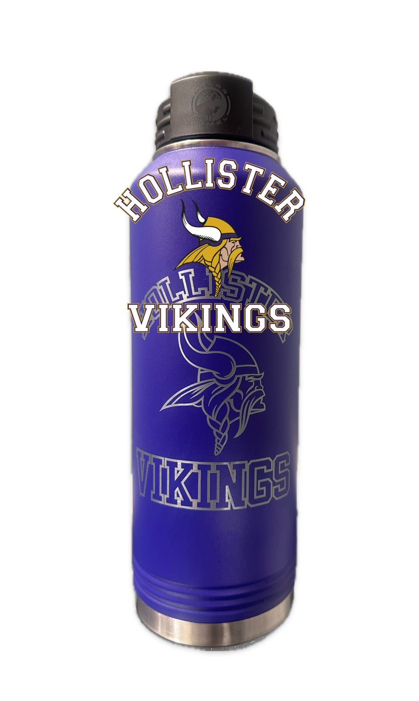 40oz Hollister Vikings Water Bottle