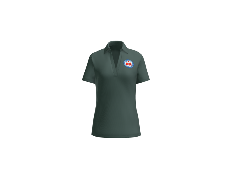 911 Embroidered Ladies Silk Touch Performance Polo