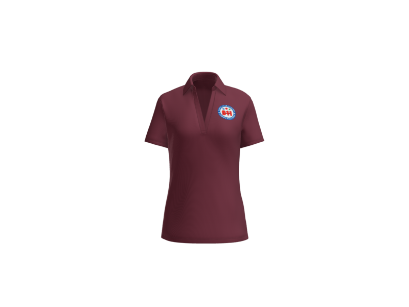 911 Embroidered Ladies Silk Touch Performance Polo