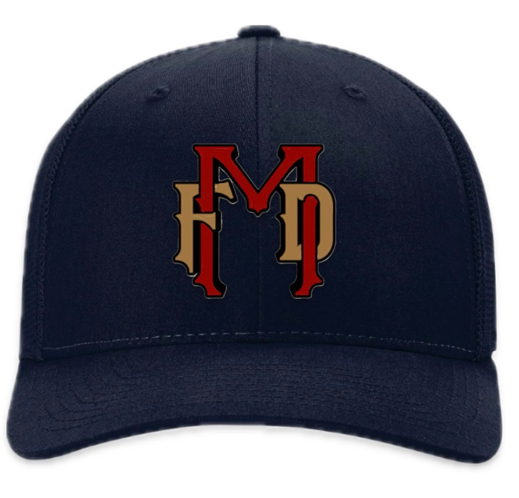 Marina Fire Snapback Trucker Cap