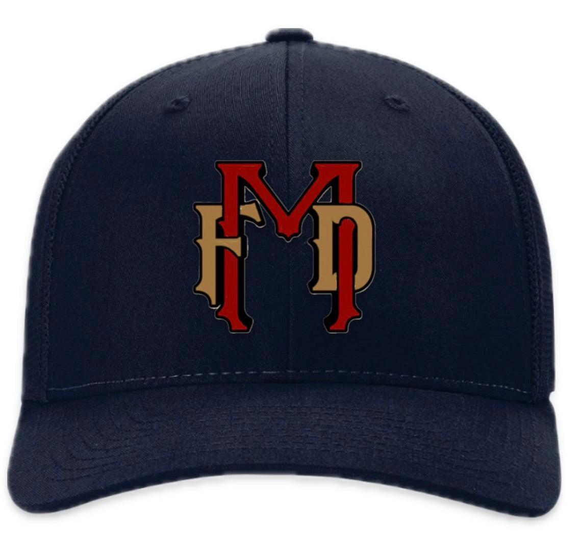 Marina Fire Snapback Trucker Cap