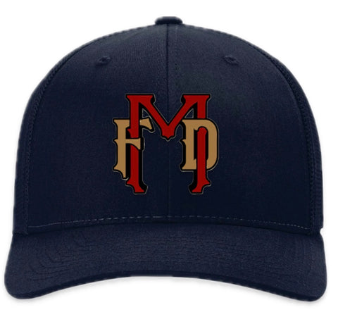 Marina Fire Snapback Trucker Cap