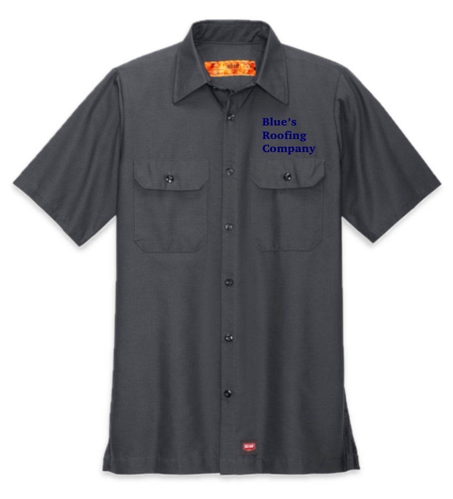 Red Kap® Short Sleeve Solid Ripstop Shirt