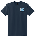 Monterey DLI Flag Front Bear Back- ST450 Cotton Touch Tee