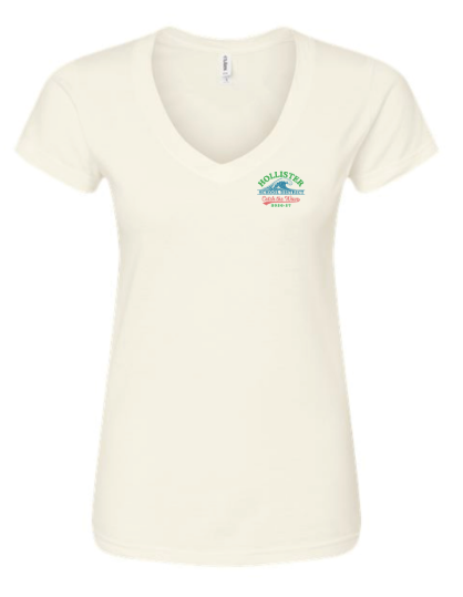 Women's Fine Jersey V-Neck T-Shirt - 214