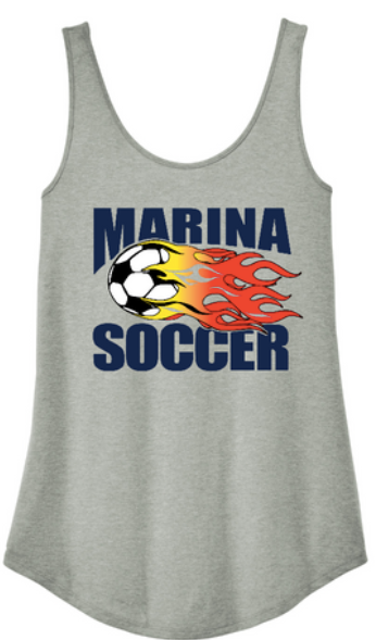 Marina Soccer Women's Relaxed Tank - DT151