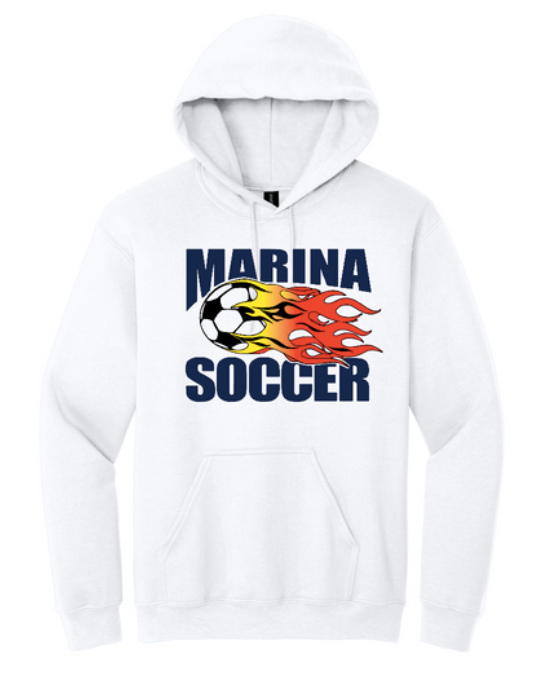 Marina Soccer Hooded Sweatshirt - 18500