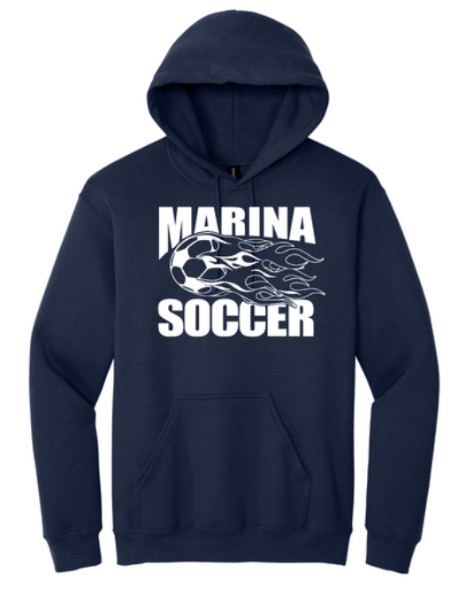 Marina Soccer Hooded Sweatshirt - 18500