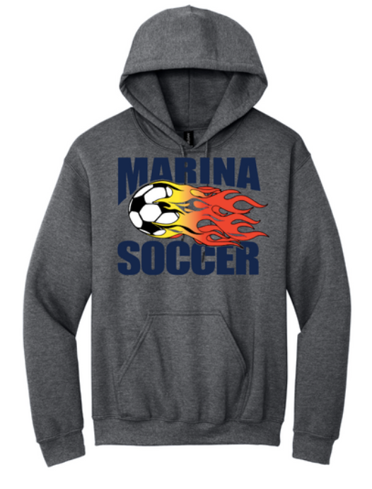 Marina Soccer Hooded Sweatshirt - 18500