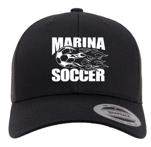 Marina Soccer Snapback Trucker Hat