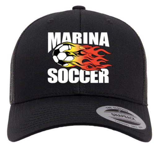 Marina Soccer Snapback Trucker Hat