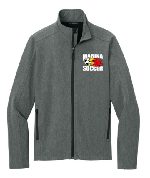 Marina Soccer Unisex Soft Shell Jacket - J317