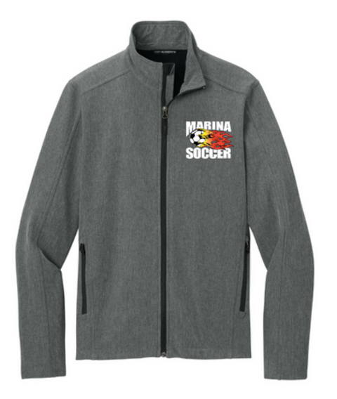 Marina Soccer Unisex Soft Shell Jacket - J317