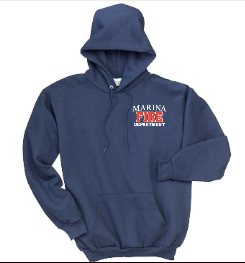 Marina Fire Department Ultimate Pullover Hooded Sweatshirt