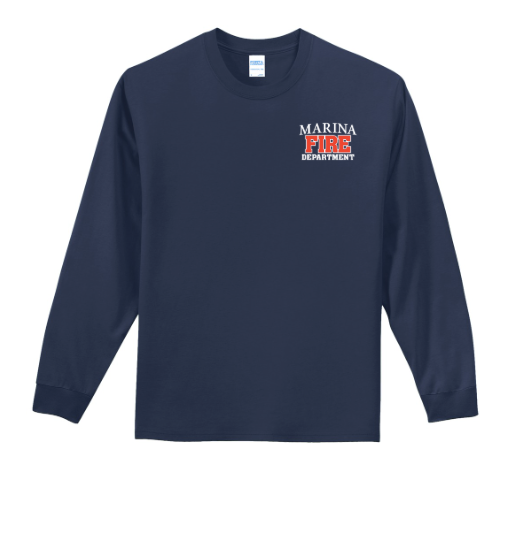 Marina Fire Department Long Sleeve Essential T-shirt
