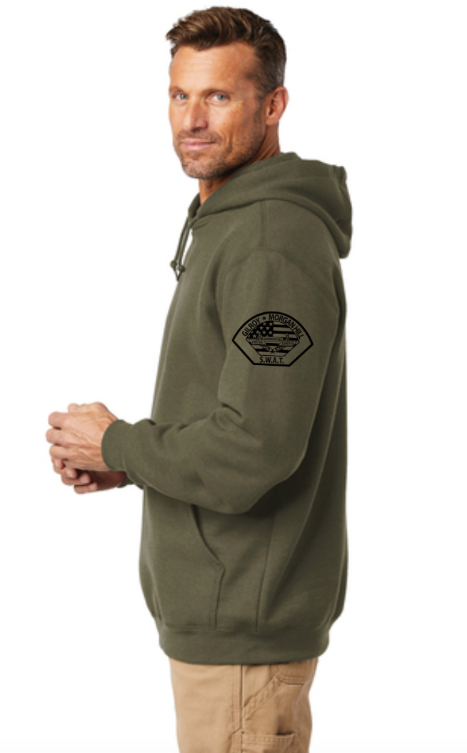 Carhartt Midweight Hooded Sweatshirt - Morgan Hill PD - CTK121