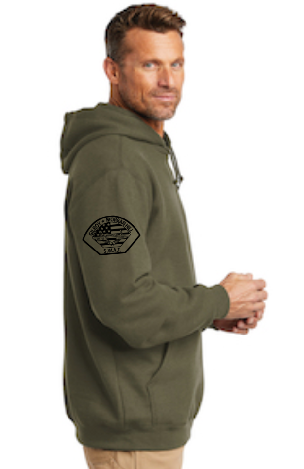 Carhartt Midweight Hooded Sweatshirt - Morgan Hill PD - CTK121