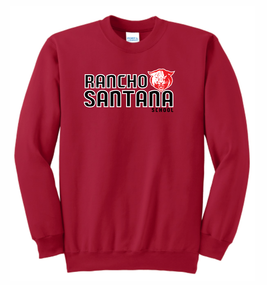 Rancho Santana Adult Crewneck Sweatshirt- PC90