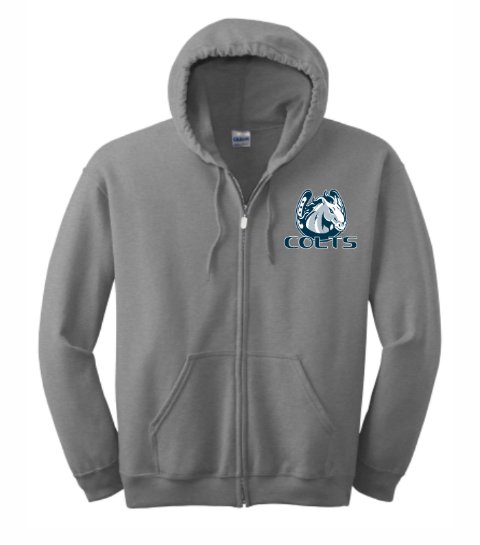 CPMS Faculty Heavy Blend Full-zip Hooded Sweatshirt- 18600