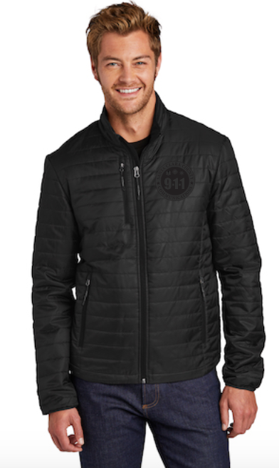 911 Tone On Tone Packable Puffy Jacket