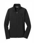 911 Tone On Tone Embroidered Ladies Core Soft Shell Jacket- L317