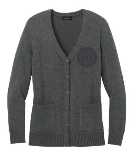 911 Tone On Tone Cardigan Sweater