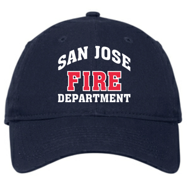 SJFD- New Era Adjustable Unstructured Cap- NE201