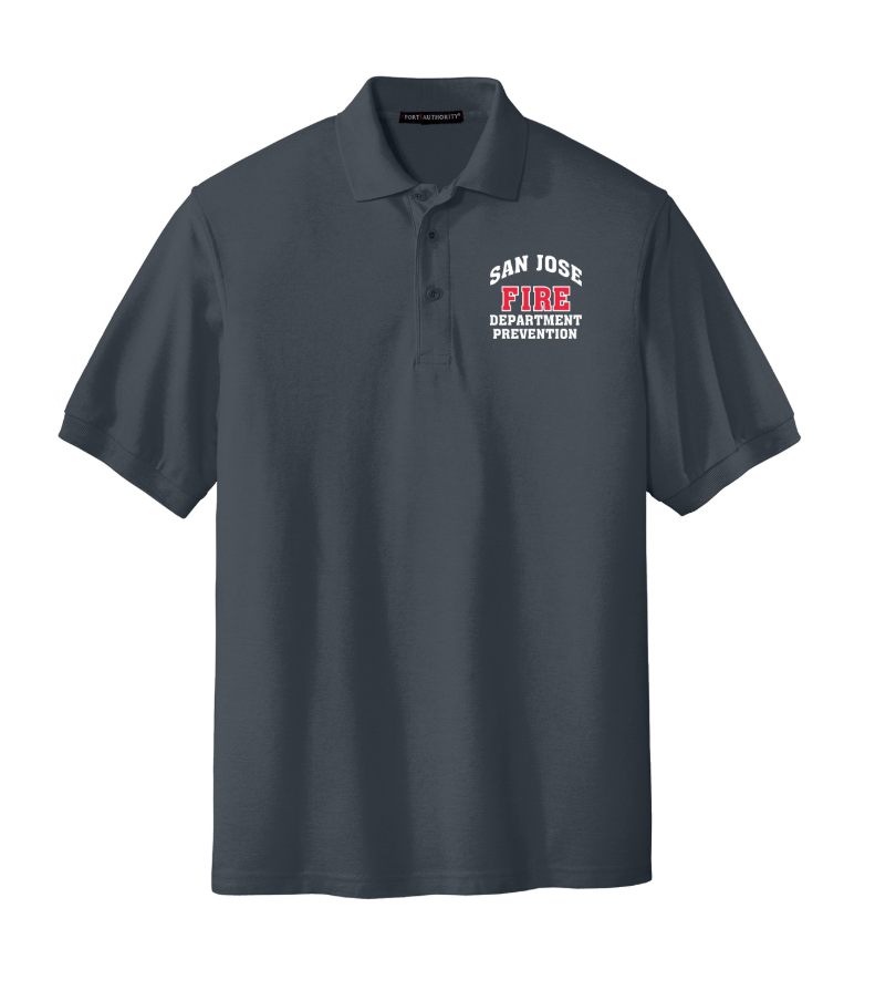 SJFD- Port Authority Silk Touch Polo- K500