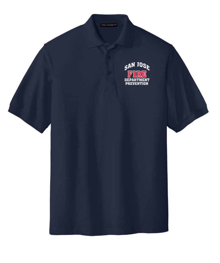 SJFD- Port Authority Silk Touch Polo- K500