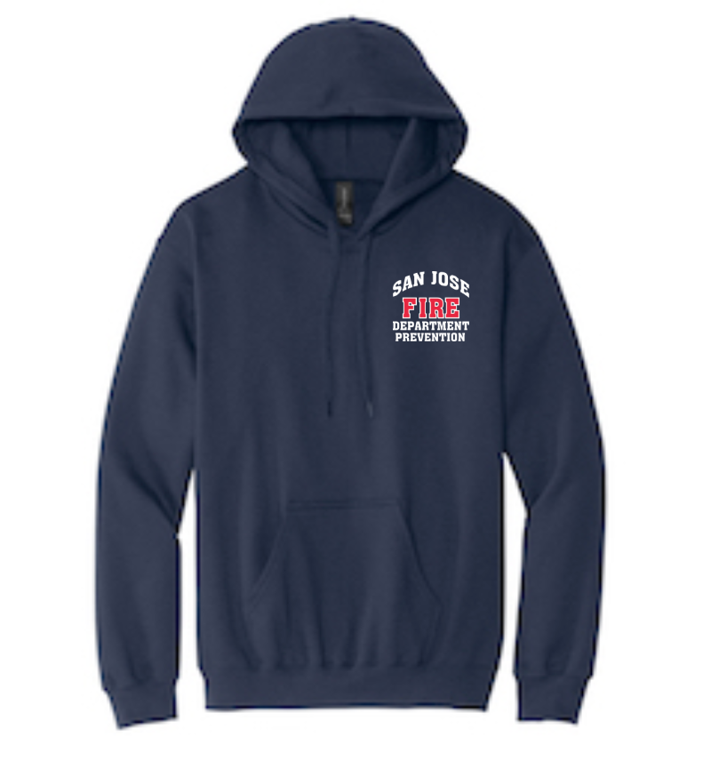 SJFD- Gildan Softstyle Pullover Hooded Sweatshirt-SF500