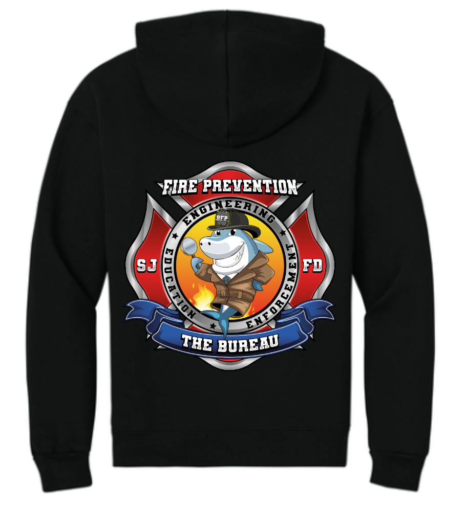 SJFD- Gildan Softstyle Pullover Hooded Sweatshirt-SF500
