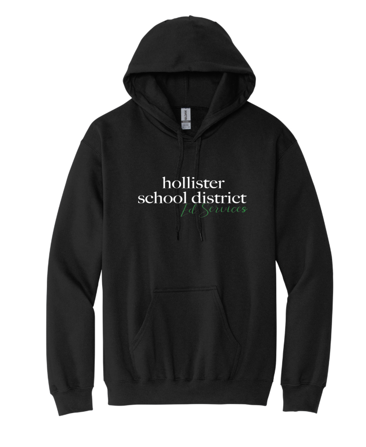 Hollister School District Pullover Hooded Sweatshirt