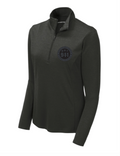911 Tone On Tone Embroidered Ladies Endeavor 1/4-zip Pullover