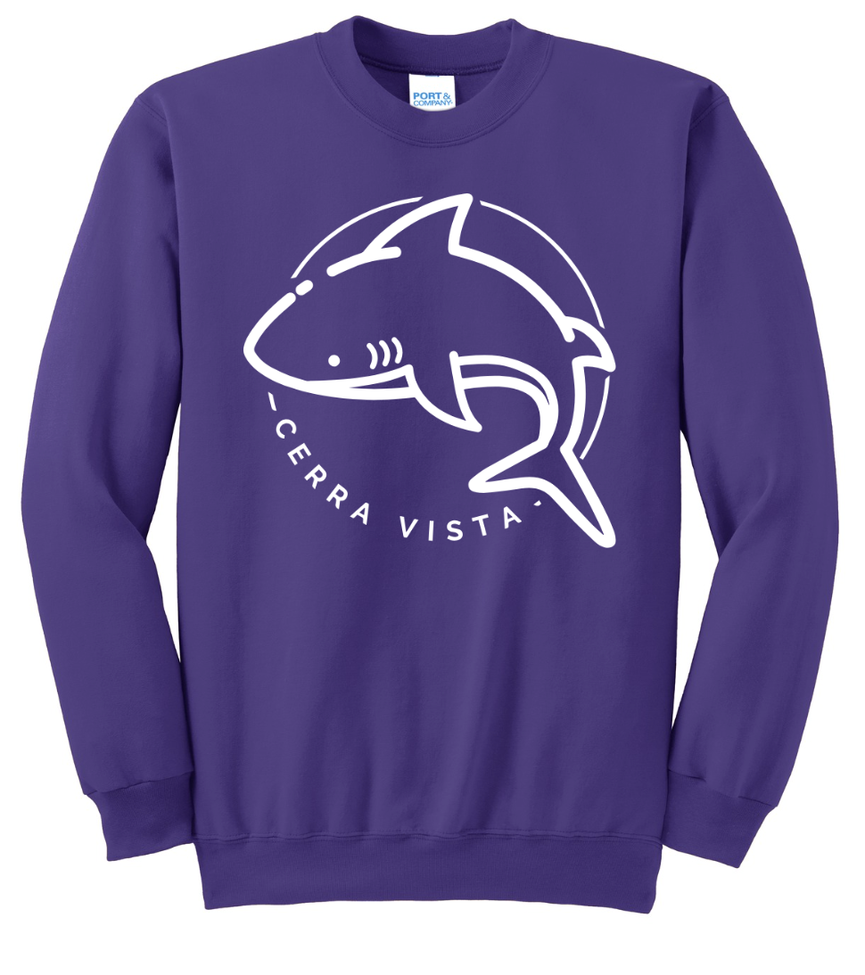Cerra Vista Elementary School Classic Crewneck Sweatshirt-PC90
