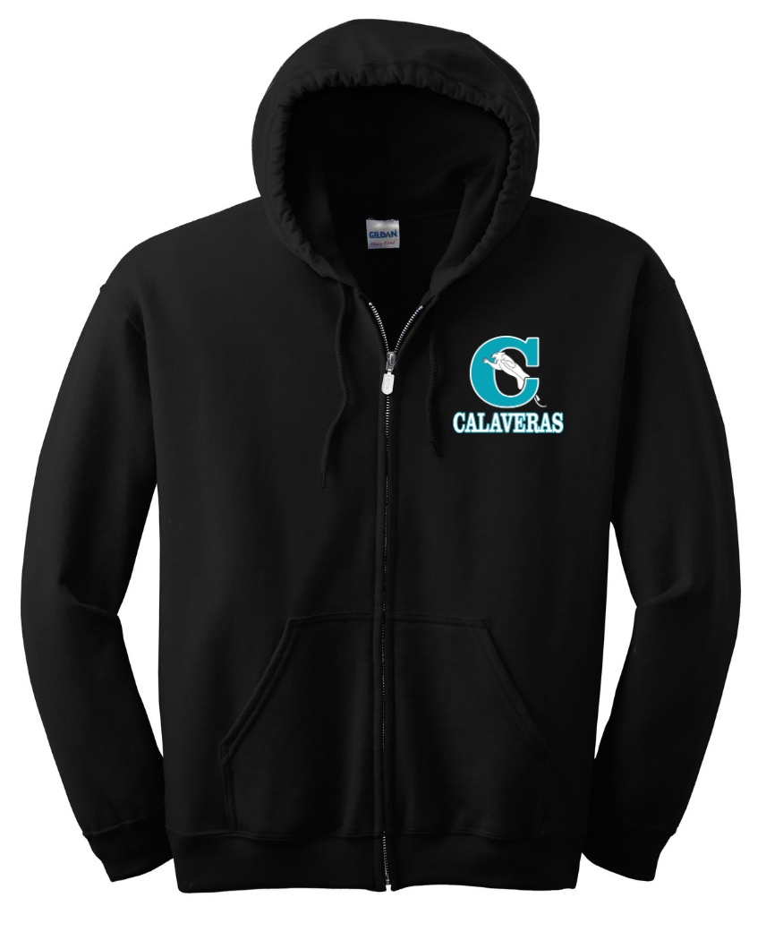 Calaveras Elementary Heavy Blend Full-zip Hooded Sweatshirt