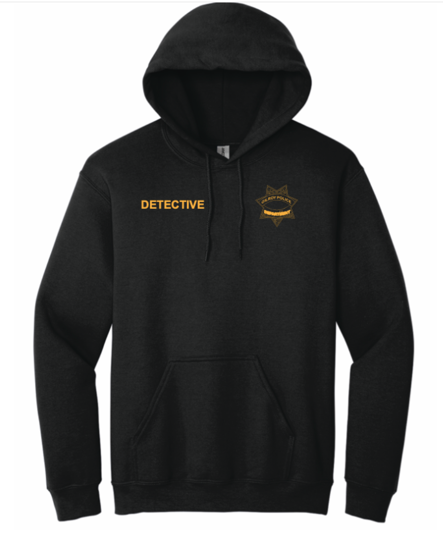 Gilroy PD- Gildan Heavy Blend Hooded Sweatshirt- 18500