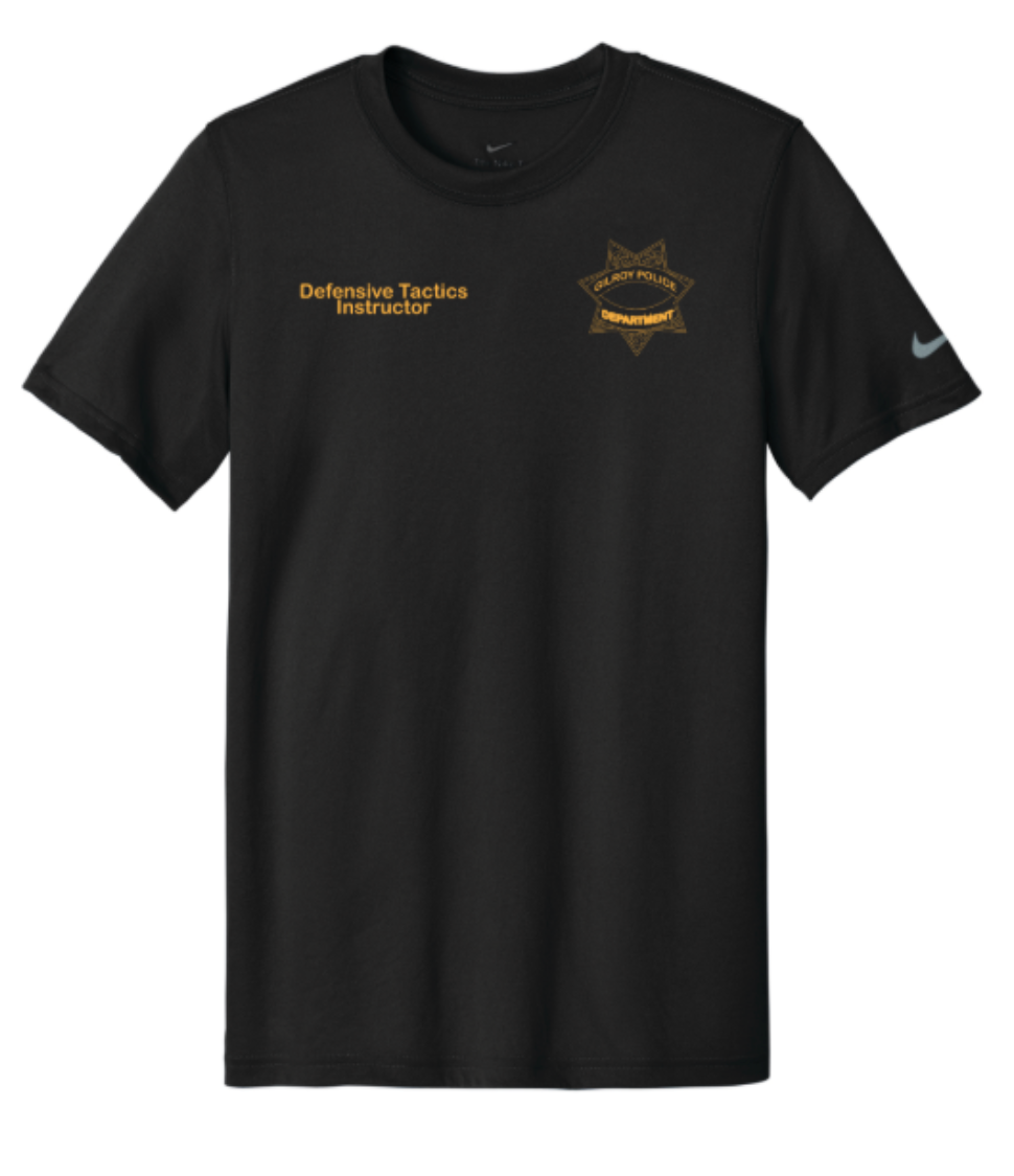 Gilroy PD- Nike Swoosh Sleeve rLegend Tee- NKDX8730