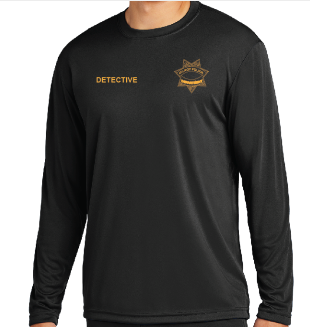 Gilroy PD- Sport-Tek PosiCharge Competitor Long SleeveTee- ST350LS