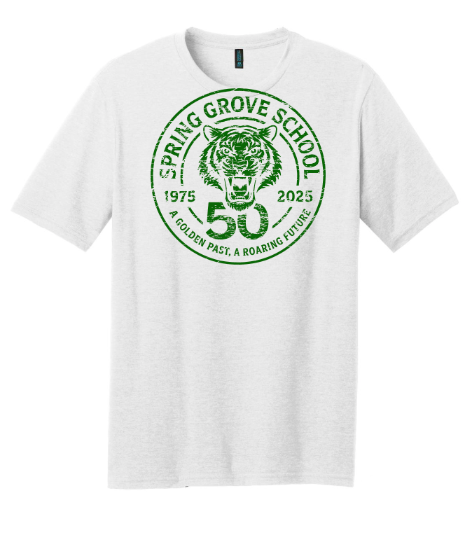 50th Full- Spring Grove School Perfect Blend Cvc Tee
