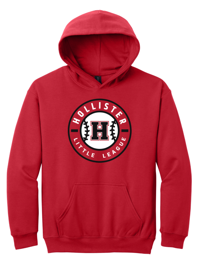 Hollister Little League Youth Midweight Fleece Hoodie