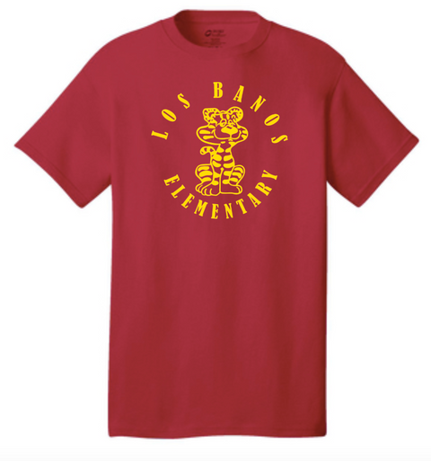 Los Banos Elementary Port Company Youth 100 Cotton T Shirt