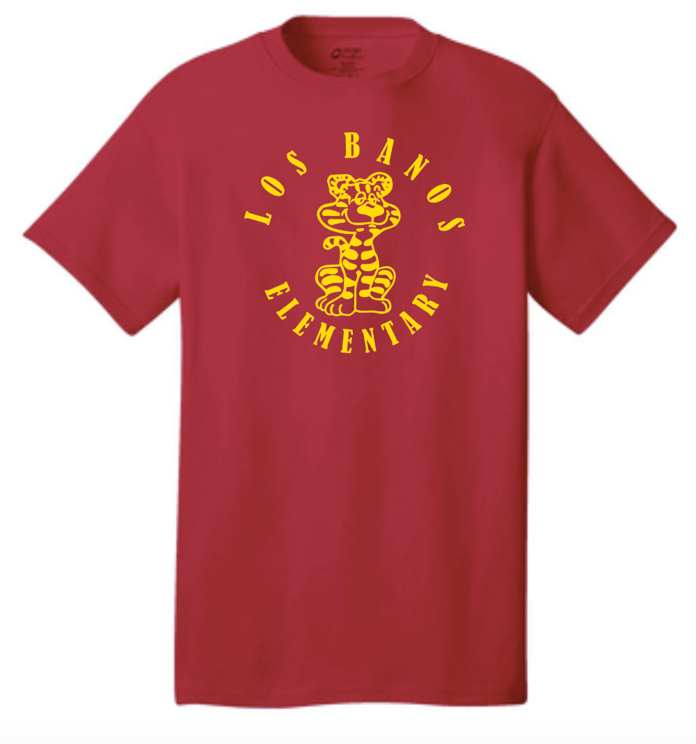 Los Banos Elementary Adult Port and Company Cotton Tee