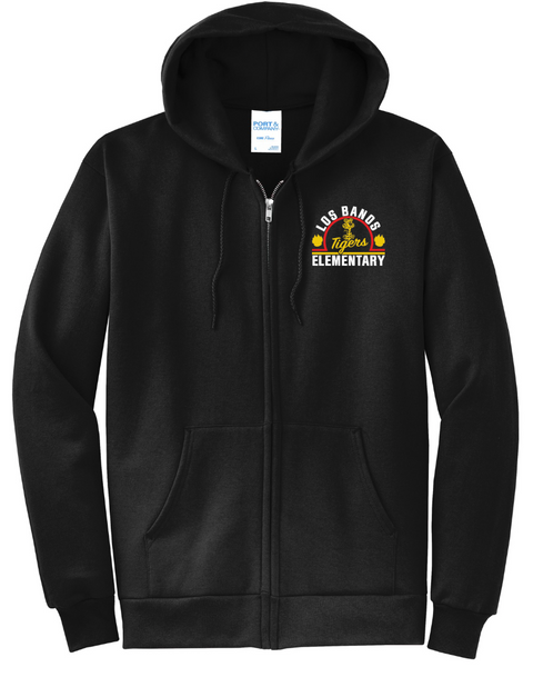 Los Banos Elementary Youth Full-zip Hooded Sweatshirt