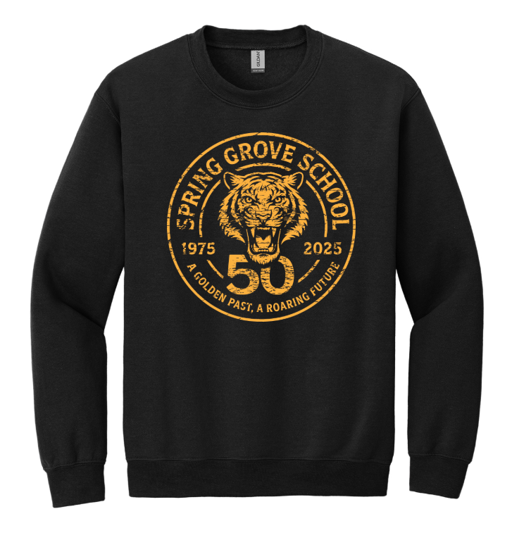 50th Full- Spring Grove School Heavy Blend Crewneck Sweatshirt