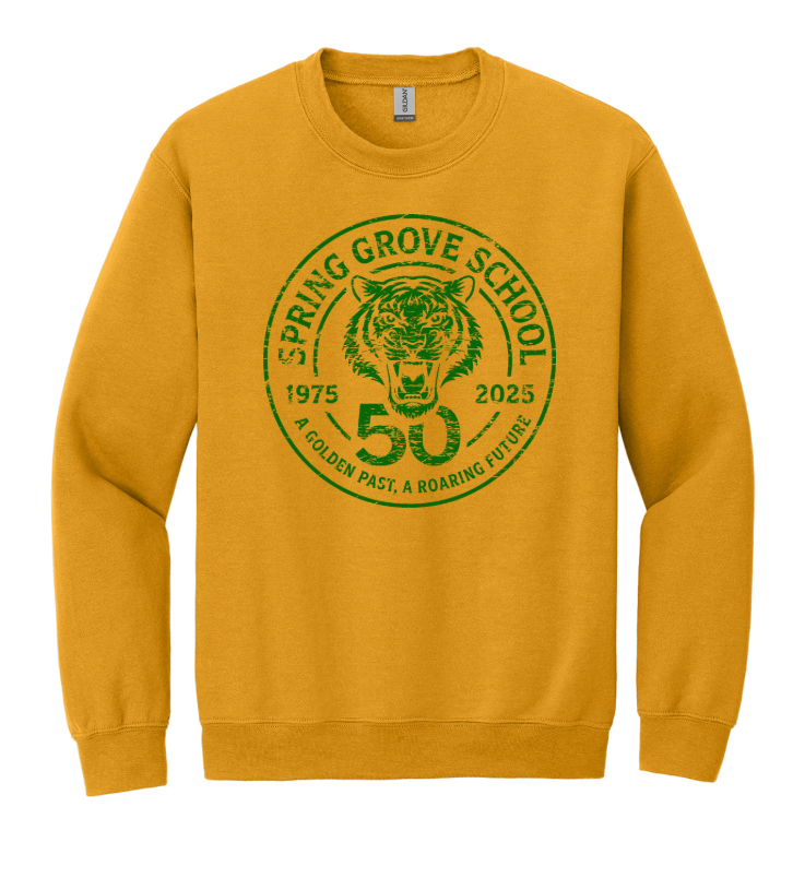 50th Full- Spring Grove School Heavy Blend Crewneck Sweatshirt