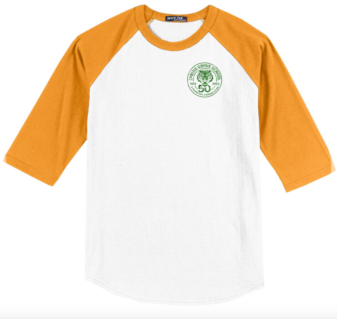 50th LC- Spring Grove School Baseball Tee