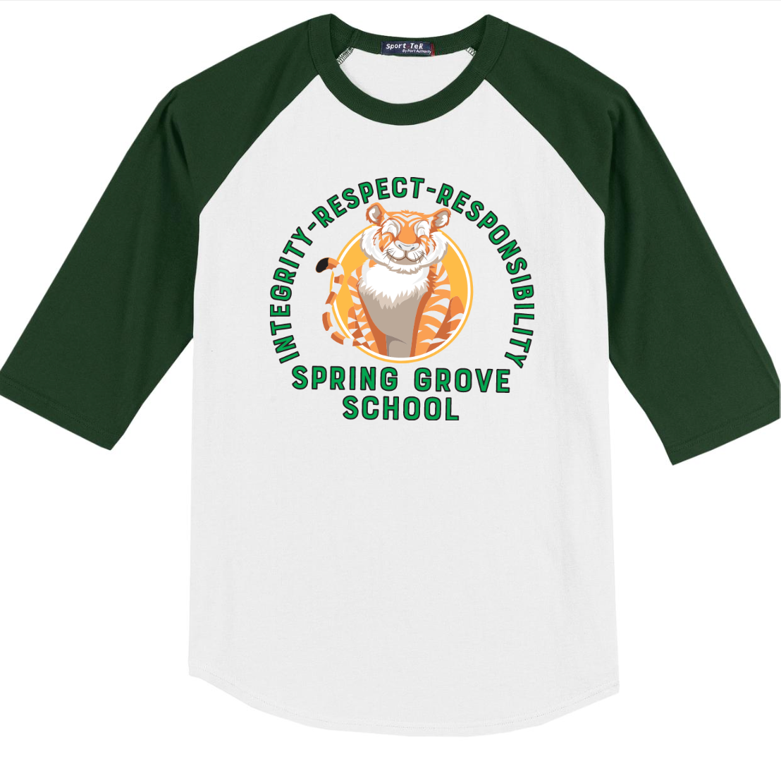 Integrity Full- Spring Grove School Baseball Tee