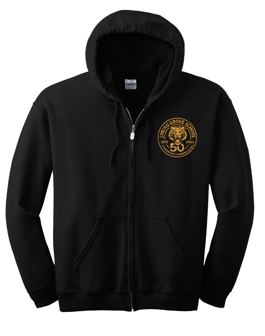 50th- Spring Grove School Heavy Blend Full-zip Hooded Sweatshirt