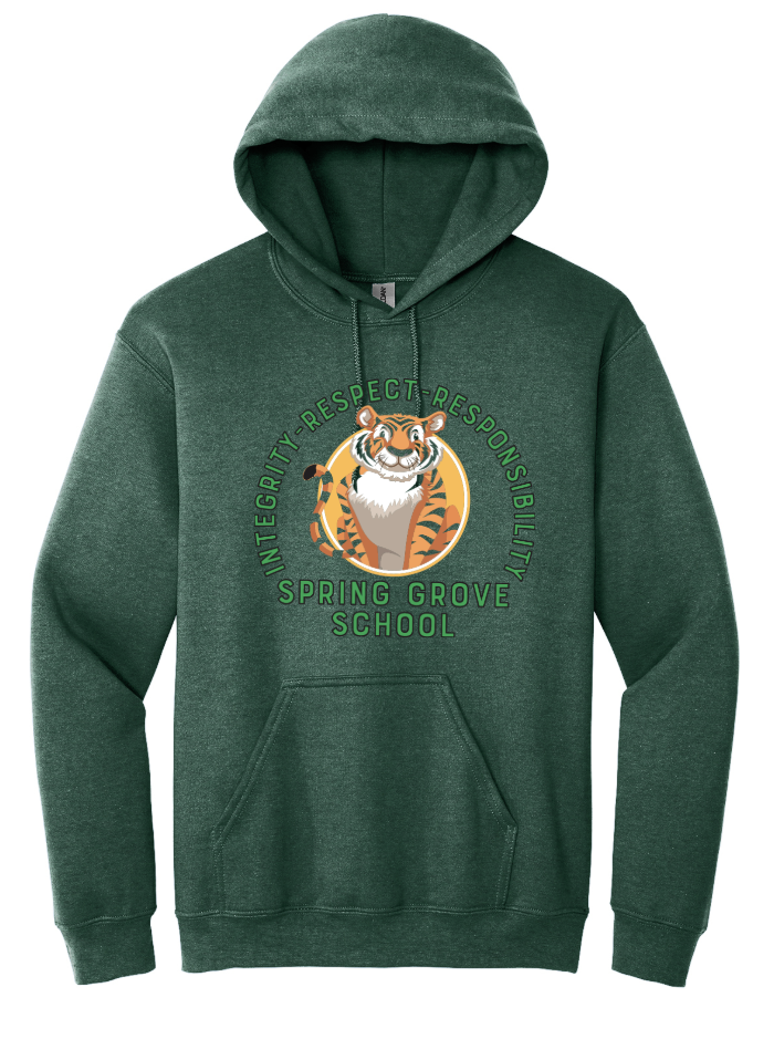 Integrity Full- Spring Grove School Heavy Blend Hooded Sweatshirt