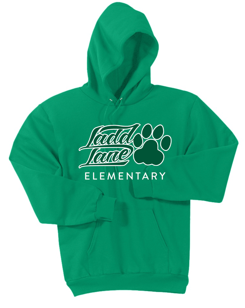 ADULT- Ladd Lane Elementary School Pullover Hooded Sweatshirt